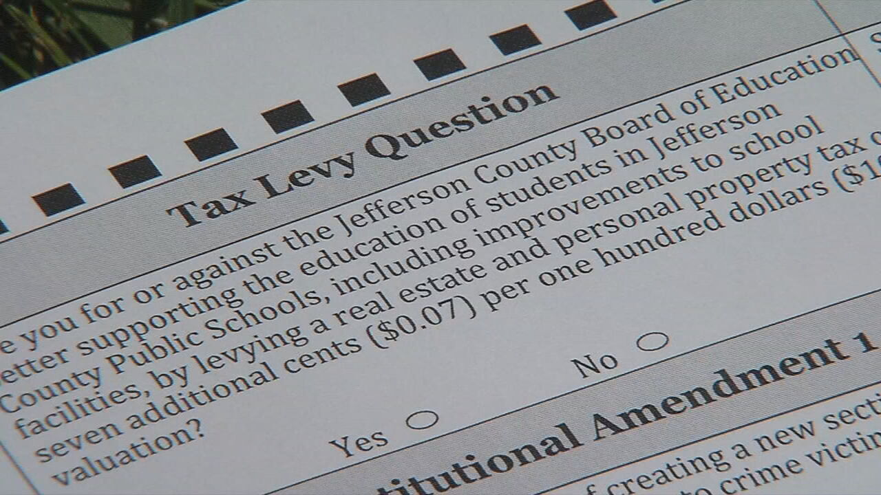 JCPS Tax Question On Ballot